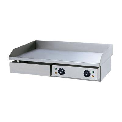 China Commercial Fried Meat And Fish Kitchen Equipment Electric Griddle For Burger Meat Cooking for sale