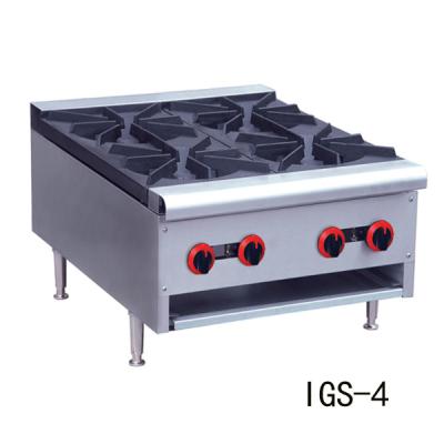 China Hotel Stander Stainless Steel Gas Stove for sale