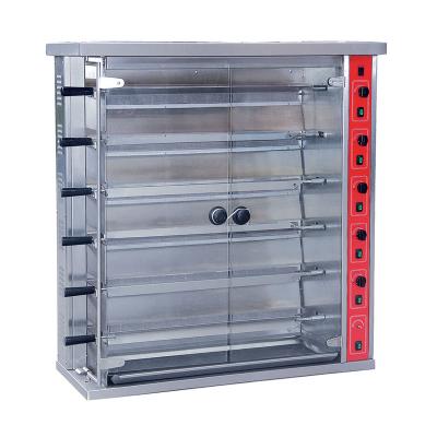 China Commercial 6 Rods Gas Rotisserie IGJ-6P for sale