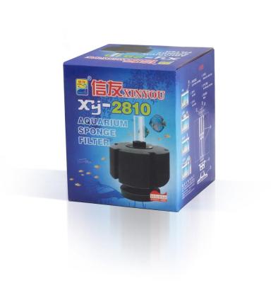 China XINYOU Water Filter Viable Sponge Filter Home Aquarium Betta Tank Supplies XY-2810 for sale