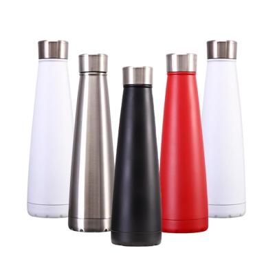 China Viable Custom Logo 10oz Stainless Steel Insulated Coffee Mug With Double Handle Wall Vacuum Flask Travel Mug Tumbler Cup for sale