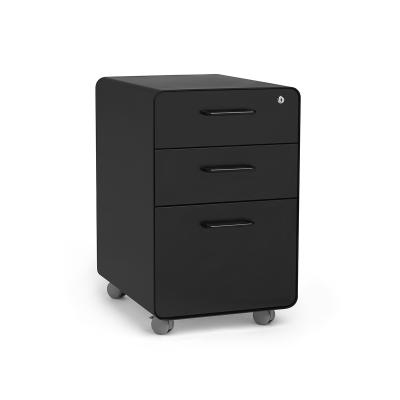 China 2021 Hot Selling Amazon Mobile Pedestal Desktop Expandable Mobile Cabinet 3 Drawer Filing Cabinet for sale