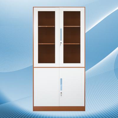 China Office Furniture Supplier Metal File Cabinet Adjustable Steel Door Cabinet Closet 2 Door (Waist) Steel Cabinet for sale