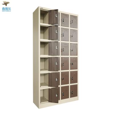 China Amazon Fireproof Best Selling 24 Door Metal Lockers Storage Cabinet School Office Gym Steel Storage Lockers for sale