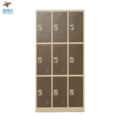 China Locker Wardrobe Metal Locker Cabinet Steel Steel (Size) Adjustable Wholesale Lockers for sale