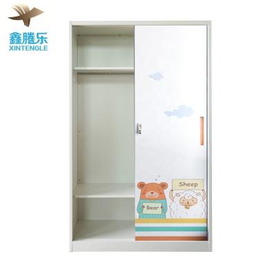 China (Size)Adjustable Chinese Wardrobe Organizer Manufacturer Girls Wardrobe Storage Bedroom Use Wardrobe for sale