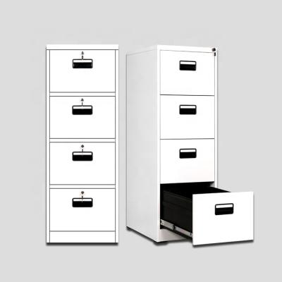 China Modern Steel Four Drawers Best Seller Vertical Filing Cabinet Steel File Cabinet Fireproof for sale