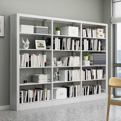 China Home Floating Metal Book Shelves Storage (Others) Iron Adjustable Open Shelf Bookshelf Bookcase Industrial Book Shelves for sale