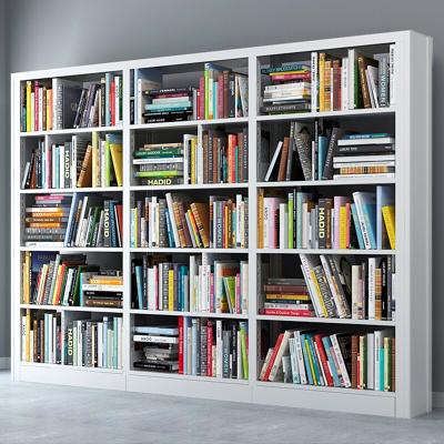 China Hot Selling Adjustable Bookshelf Modern Design Heavy Duty School Bookcase Bookshelf (Height) for sale