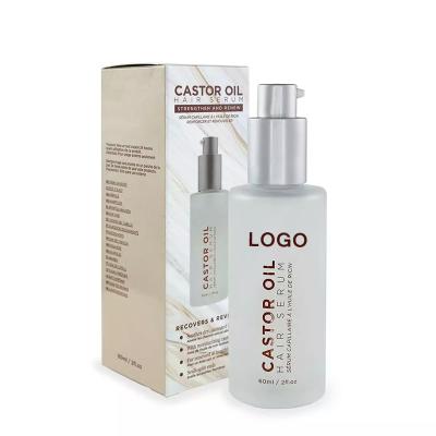 China Advanced Loss Prevention Private Label Hair Growth Serum with Castor Oil for Longer Hair and Eyelashes for sale