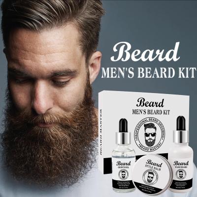 China RTS DEEP CLEANING Premium Quality Organic and Natural Beard Growth Kit For Mean for sale