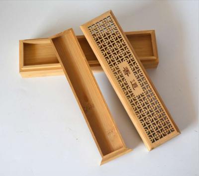 China Joss Incense Sticks Box Design Recyclable Bamboo Incense Packaging Package Custom Box for sale