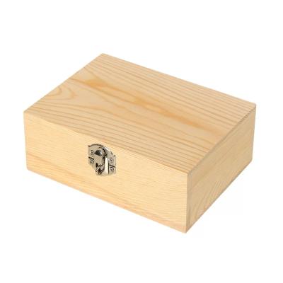 China Plant Recyclable Wooden Modern Desktop Storage Small Nursery Rack Box Wooden Flower Pots Boxes for sale