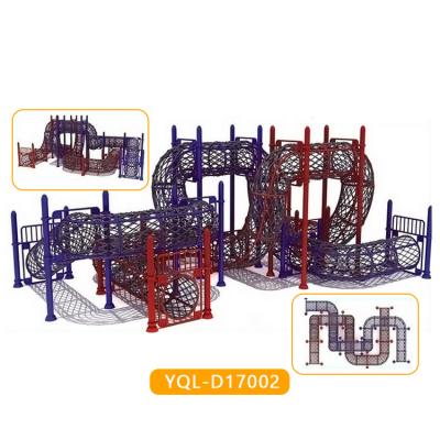 China Quick Kindergarten Customization Rides Rope Tunnel Treehouse Amusement Park Games For Sale for sale