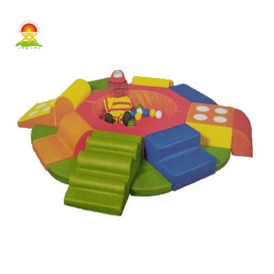 China Soft Play Equipment Popular Indoor Baby Soft Play Equipment With Ball Pool for sale