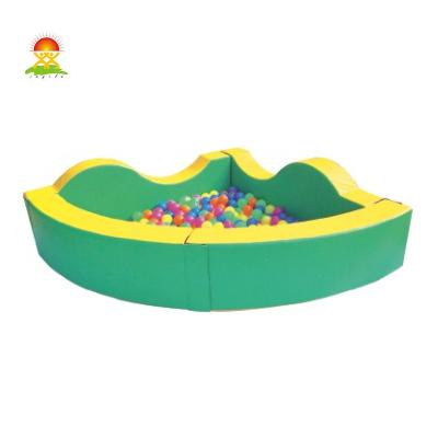 China Parent-child Soft Paradise Equipment Playground Children Indoor Soft Corner Ball Pool for sale