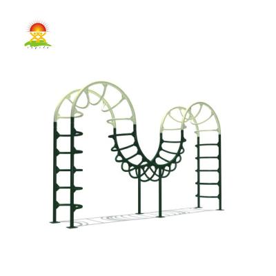 China Outdoor Exercise Body Exercise Equipment Metal Wall Bars Climbing Frame For Sale for sale