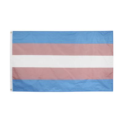 China Health Care Institutes Change Gender Pride Flag 3x5 ft Carry Rainbow Banner for sale