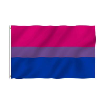 China Health Care Institutes Pride Flag 3x5 Ft Bisexual Rainbow Banner for sale