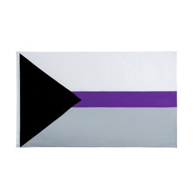 China Healthcare Institutes Demisexual Pride Flag 3x5 ft LGBTQIA Demisexuality Gender Rainbow Banner for sale