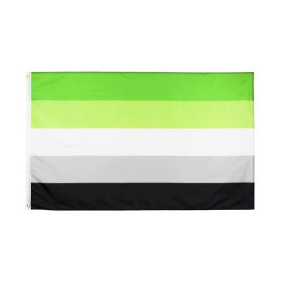 China Institutes Aromantic Pride Flag 3x5 ft Health Care for sale