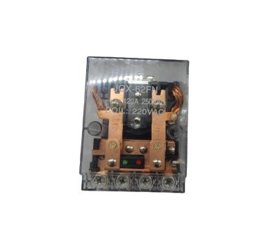 China General Purpose Type Sealed 220VAC Control Relay JQX-62FN Coil Voltage Relay Screw Holder Box for sale