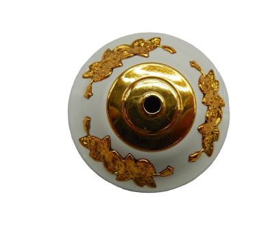 China Decorative Screw Wall Ceiling Accessories Modern Round Rose Lamp Base Holder Indoor Lighting for sale