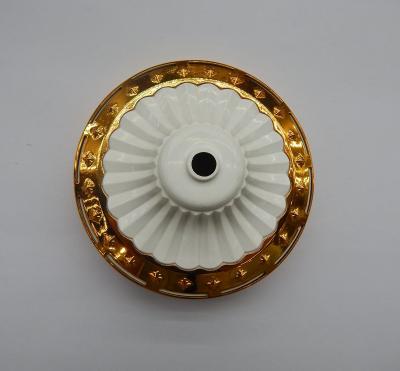 China White Plastic Lighting Screw Ceiling Rose Replacement Parts Base Ceiling Accessory Plate For Lamps for sale