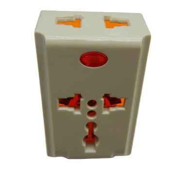 China Easy Installation 16A 250V Universal Travel Adapter Dual Adapter Plug Socket Travel Conversion Plug for sale