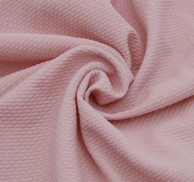 China Firm Wholesale 95%polyester 5%spandex elastic fabric for softball knit white stocking fabric support fabric for sale