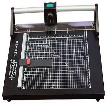 China 14 Inch Roll Cutter Iron Plate A3 Roller Push Cutter 14INCH Type Paper Cutter for sale