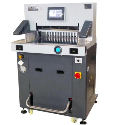 China H520T H520t Microcomputer Auto Hydraulic Programmable Paper Slitter Paper Cutter Knife for sale