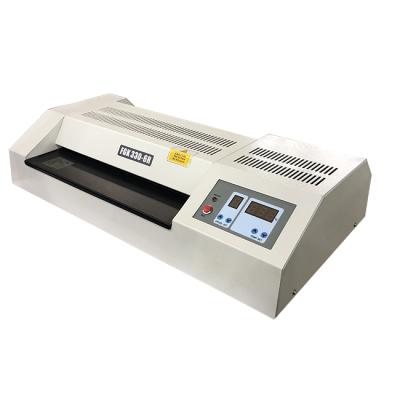 China FGK 450-6R Laminator Hot Roll Laminating Machine Cold and 450MM Hot Laminator for sale