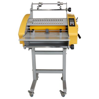 China TONGRO 3866 Hot Laminator Cold and Hot Laminating Copy Paper and Coated Paper Machine Automatic Roll Laminating Machine Roll and Automatic Cutting for sale