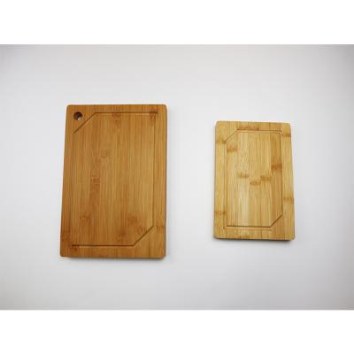 China Viable Customize Luxury Bamboo Kitchen Cutting Board 4-Piece Large Chopper Set for sale