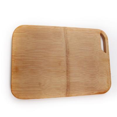 China In 2021 viable organic bamboo cutting board with groove and handle design extra large organic bamboo cutting board wholesale for sale