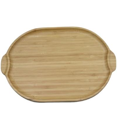 China Sustainable Home Kitchen Use Reusable Food Fruit Tea Tray Bamboo for sale