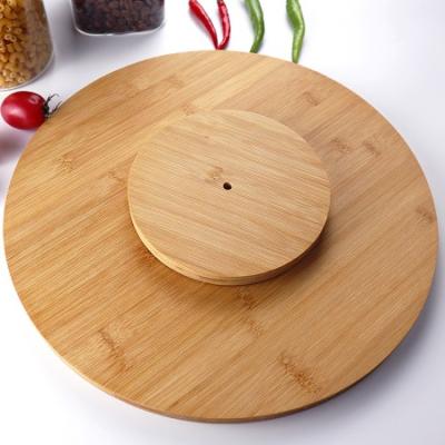 China Modern Natural Bamboo Lazy Dish from Susan Kitchen Rotating Table Serving for sale