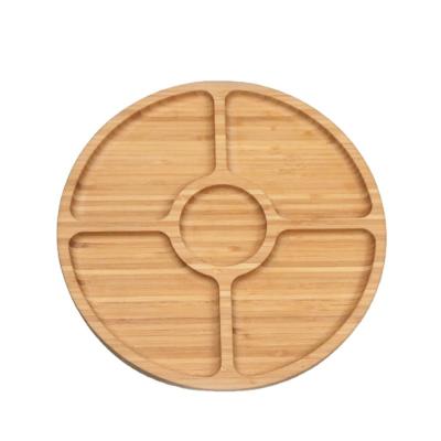 China 12 inch Disposable Susan Kitchen Bamboo Lazy Turntable for Table for sale