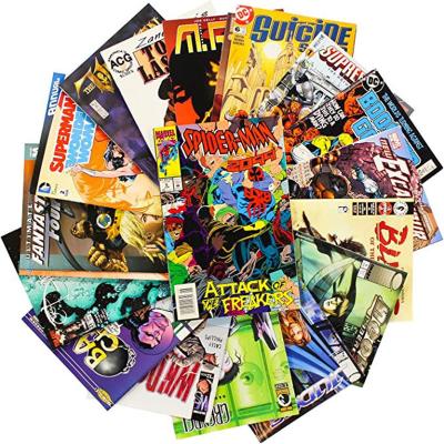 China Hot Sale Eco-friendly Custom Design Paper Manga Anime Comic Book Coloring Book for sale