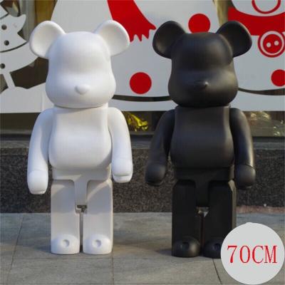 China Cartoon Toy Drop shipping 1000% custom bearbrick sculpture statue make your own bear brick sculpture kaw geek figure for sale