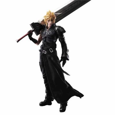 China Hot Final Fantasy VII Advent Children Cloud Strife Action Numbers Samurai Cartoon Toy Figures 1/6 Military Flexible Toy Figure for sale