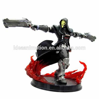 China Tall Cartoon Toy 22CM PVC Video Game OEM Action Number Toys Overwatch Figure For Boys for sale