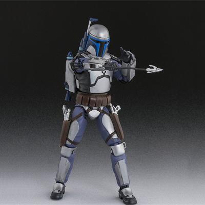 China MODEL TOY Star Wars Bounty Hunter Boba Fett Action Figure For SHF Figures Model Doll Toys Anime Figures for sale