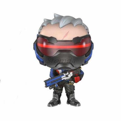 China Cartoon Toy High Quality OverWatch POP Toys Soldier #96: 76 POP Action Number OverWatch PVC Model Toy for sale