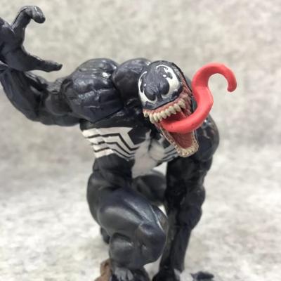 China Cartoon Toy Venom Movable Model Action Number PVC Toy Anime Figure Spider Man Amazing Collectible Gift Customized for sale