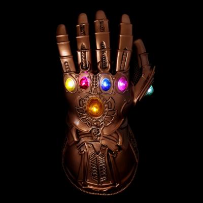 China Toy Thanos Infinite Gloves Infinite War Cartoon Gloves 1: 1 Wearable Glowing Edition for sale