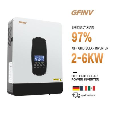 China Single / Three Phase 8kw Hybrid Solar Inverters AC220V/380V Output Voltage for sale