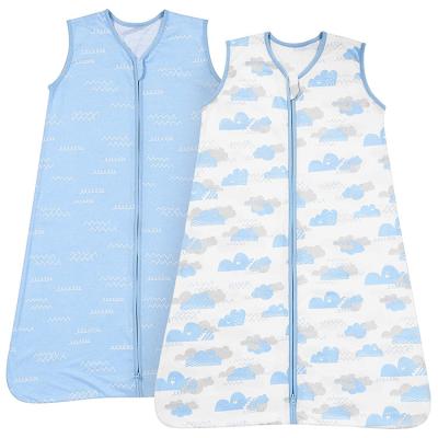 China Wholesale Custom Adjustable Antibacterial Baby Switches Trick Sleep Sack Blanket Baby Muslin Portable Sleeping Bag for sale