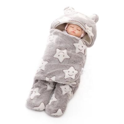 China Anti-Static High Quality Envelope Clothes 100% Organic Cotton Newborn Envelope Sack Muslin Baby Sleeping Bag for sale